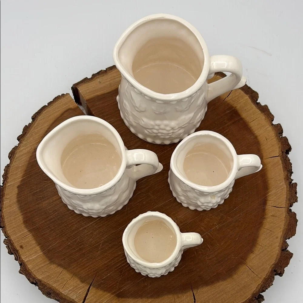 VTG Enesco Japan Ceramic‎ Measuring Cups Set of 4
